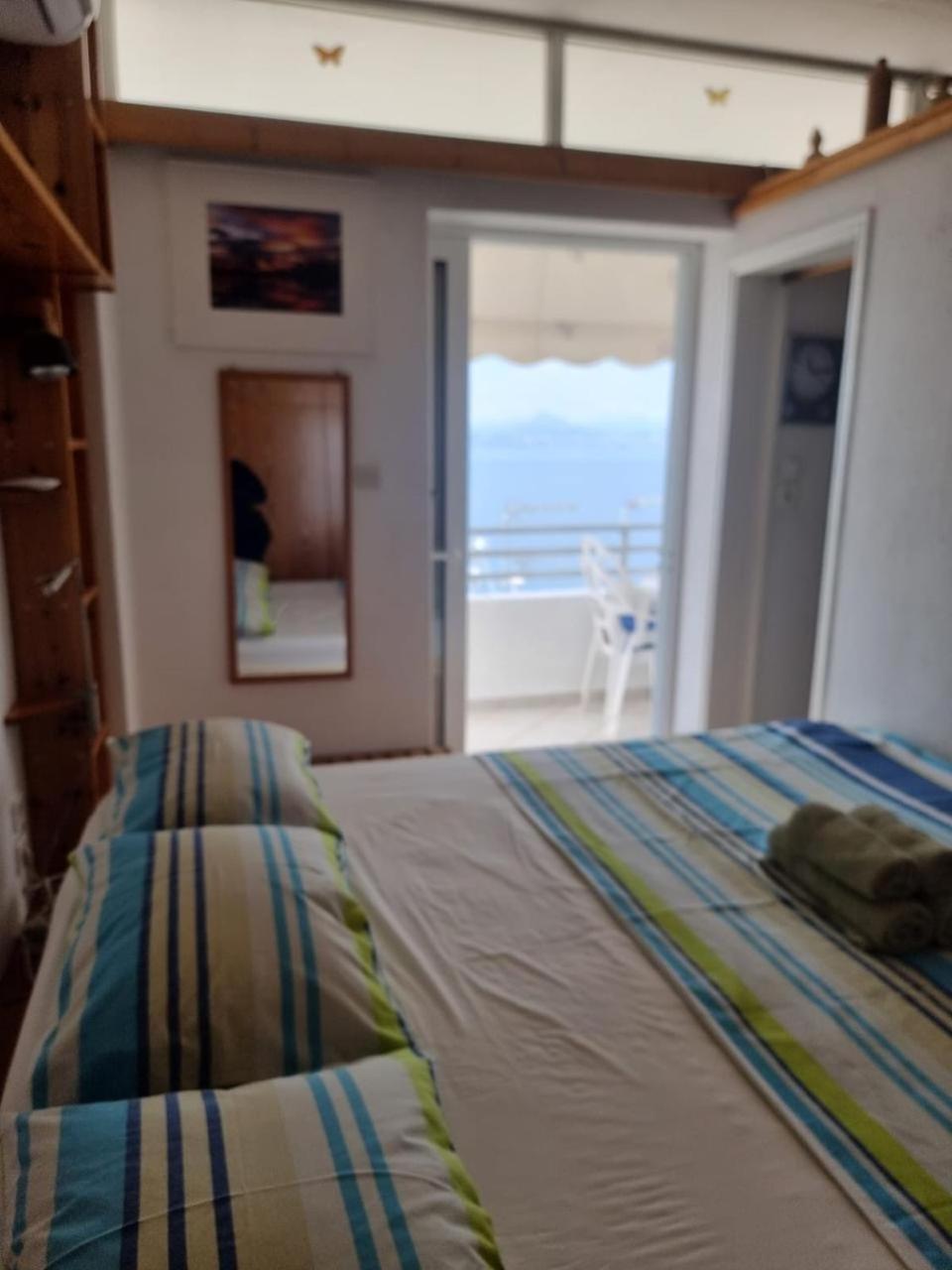 Atlas Apartment With Private Beach And Seaview Blue ルートラキ エクステリア 写真