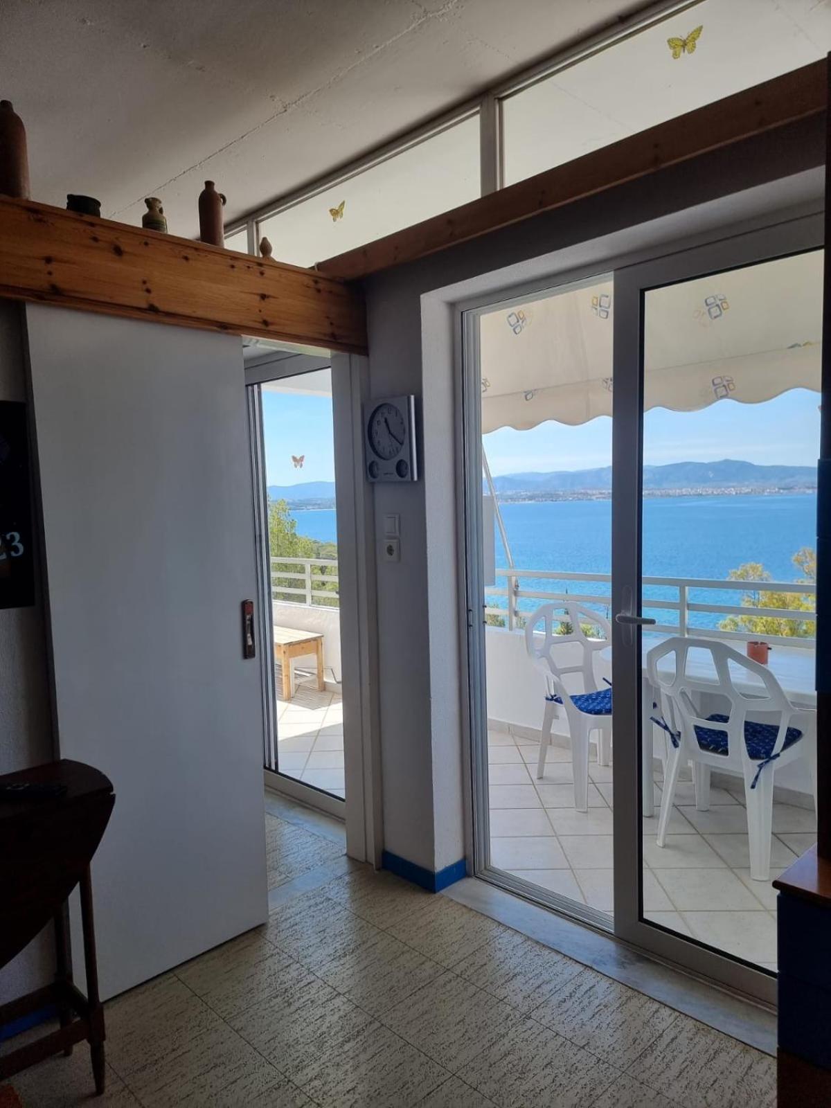 Atlas Apartment With Private Beach And Seaview Blue ルートラキ エクステリア 写真