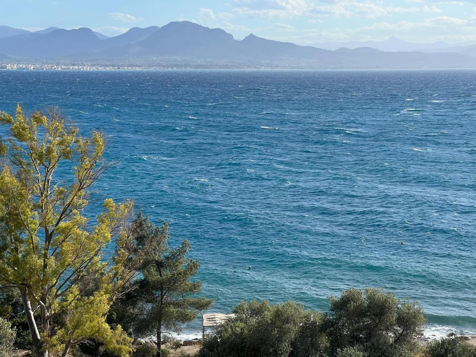 Atlas Apartment With Private Beach And Seaview Blue ルートラキ エクステリア 写真